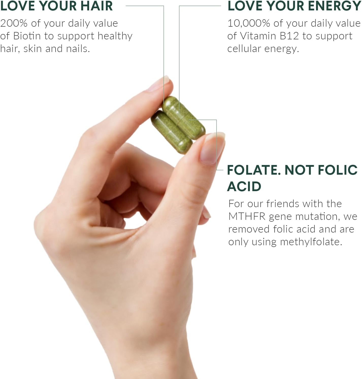 Multivitamin+, Award-Winning Plant-Based (Vegan) Multivitamin, Organic Vegetables & Herbs, Fermented Vitamins, Probiotics, Doctor's Choice, 45 Servings