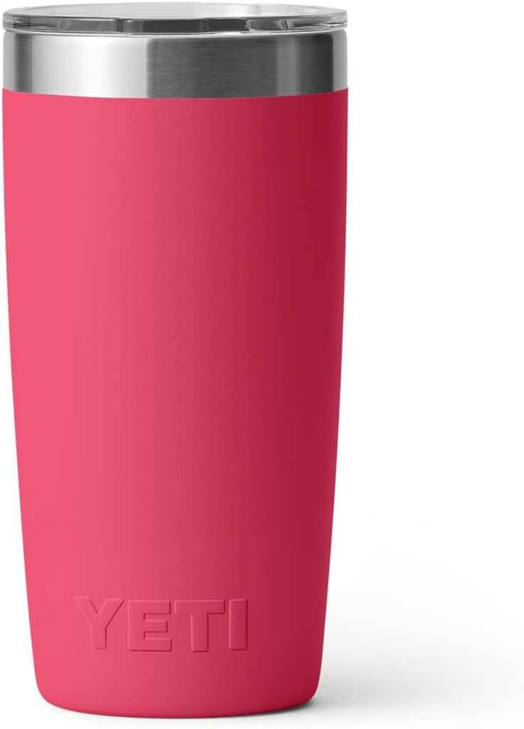 YETI Rambler 10 oz Tumbler, Stainless Steel, Vacuum Insulated with MagSlider Lid, White