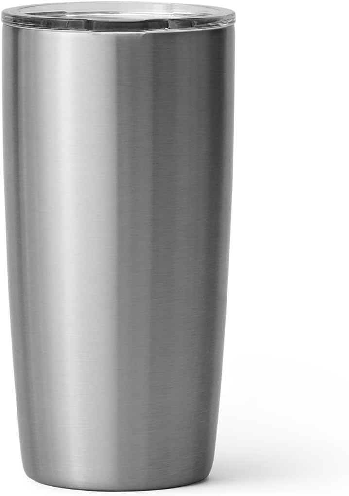 YETI Rambler 10 oz Tumbler, Stainless Steel, Vacuum Insulated with MagSlider Lid, White