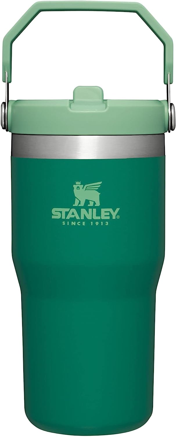 Stanley IceFlow Stainless Steel Tumbler with Straw, Vacuum Insulated Water Bottle for Home, Office or Car, Reusable Cup with Straw Leakproof Flip