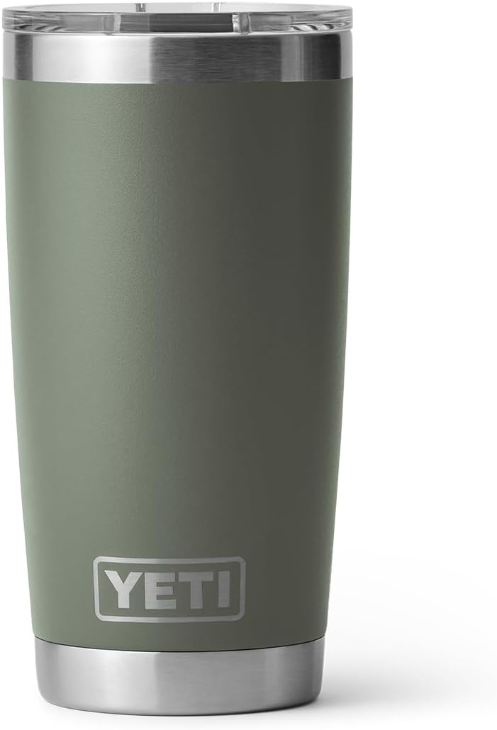 YETI Rambler 20 oz Stainless Steel Vacuum Insulated Tumbler w/MagSlider Lid