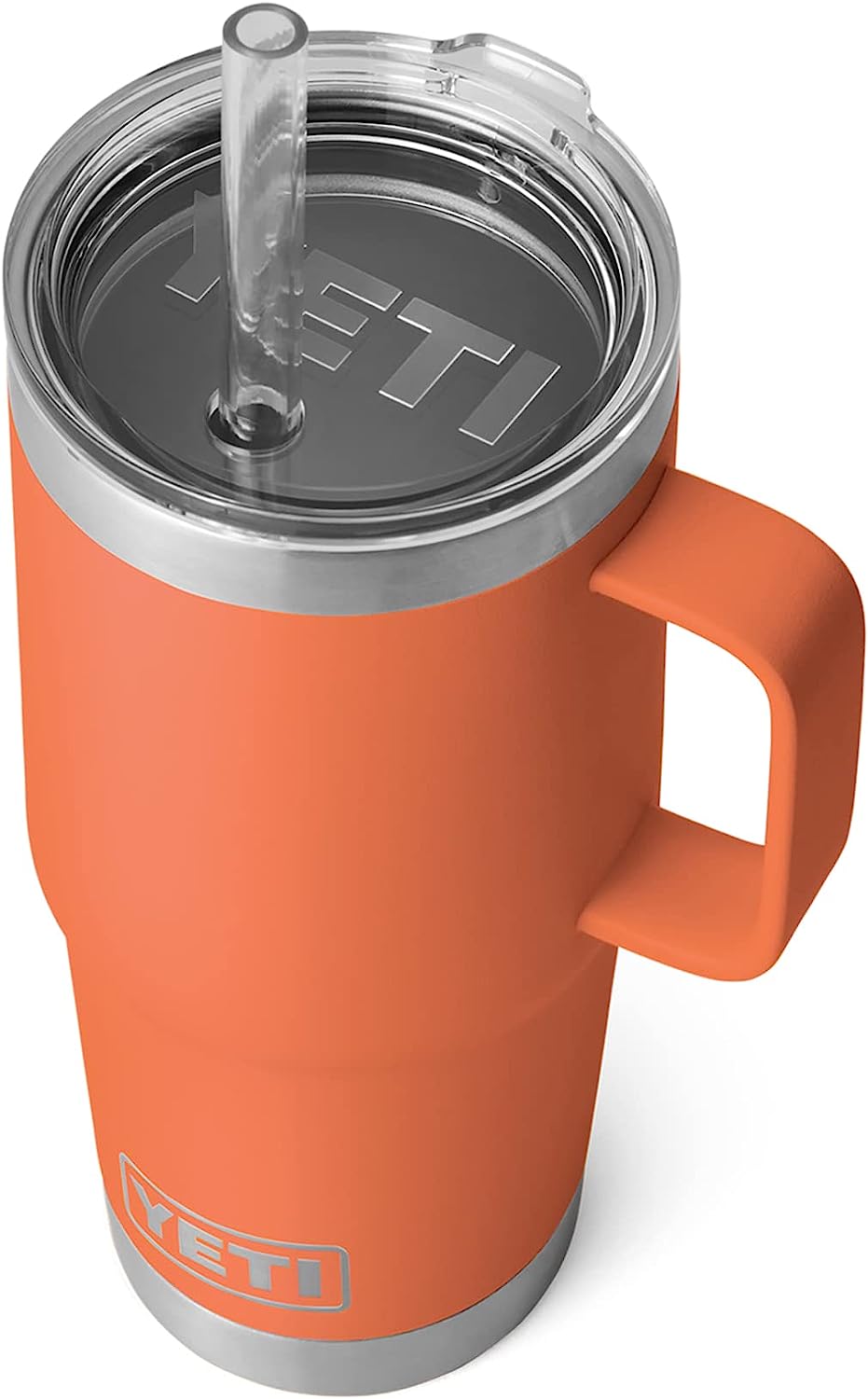 YETI Rambler 42 oz Straw Mug, Vacuum Insulated, Stainless Steel, White