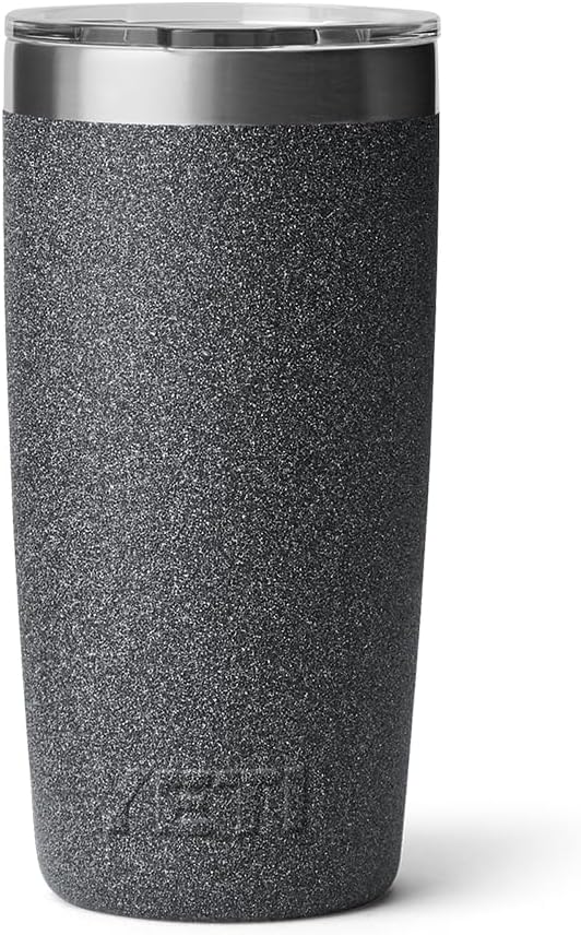YETI Rambler 10 oz Tumbler, Stainless Steel, Vacuum Insulated with MagSlider Lid, White