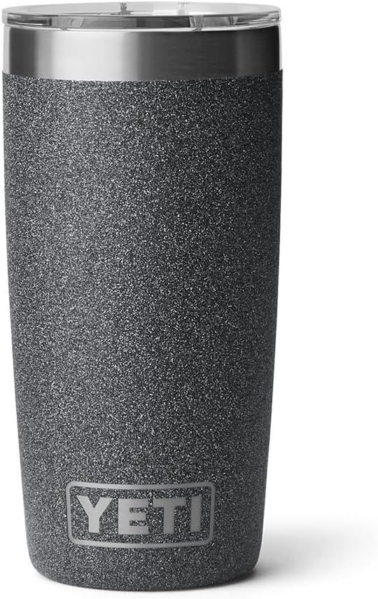 YETI Rambler 10 oz Tumbler, Stainless Steel, Vacuum Insulated with MagSlider Lid, White