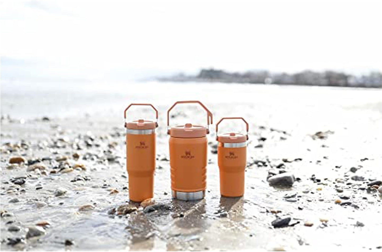 Stanley IceFlow Stainless Steel Tumbler with Straw, Vacuum Insulated Water Bottle for Home, Office or Car, Reusable Cup with Straw Leakproof Flip