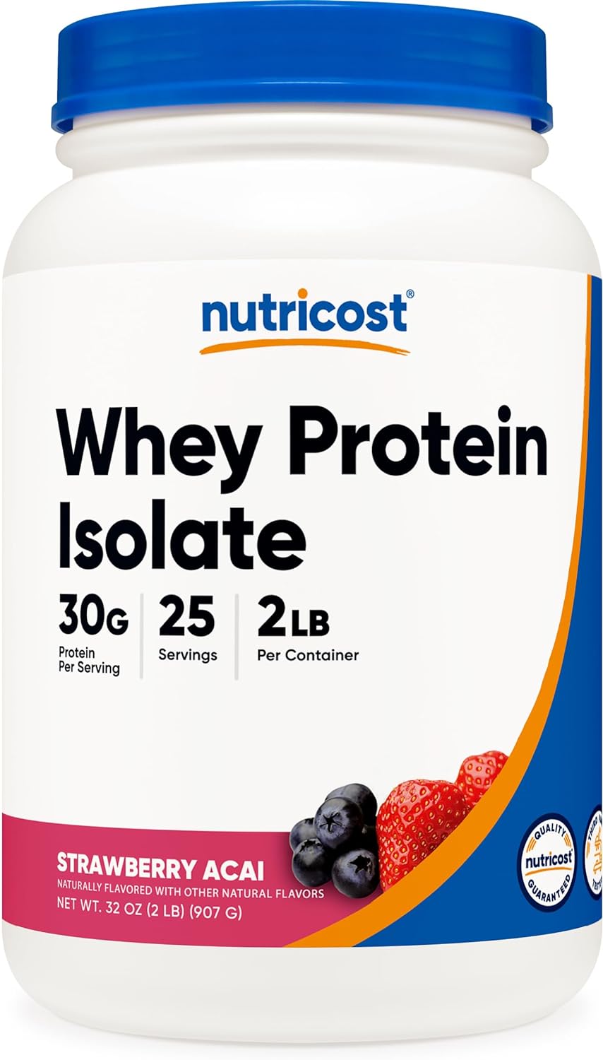 Nutricost Whey Protein Isolate Powder (Milk Chocolate) 5LBS
