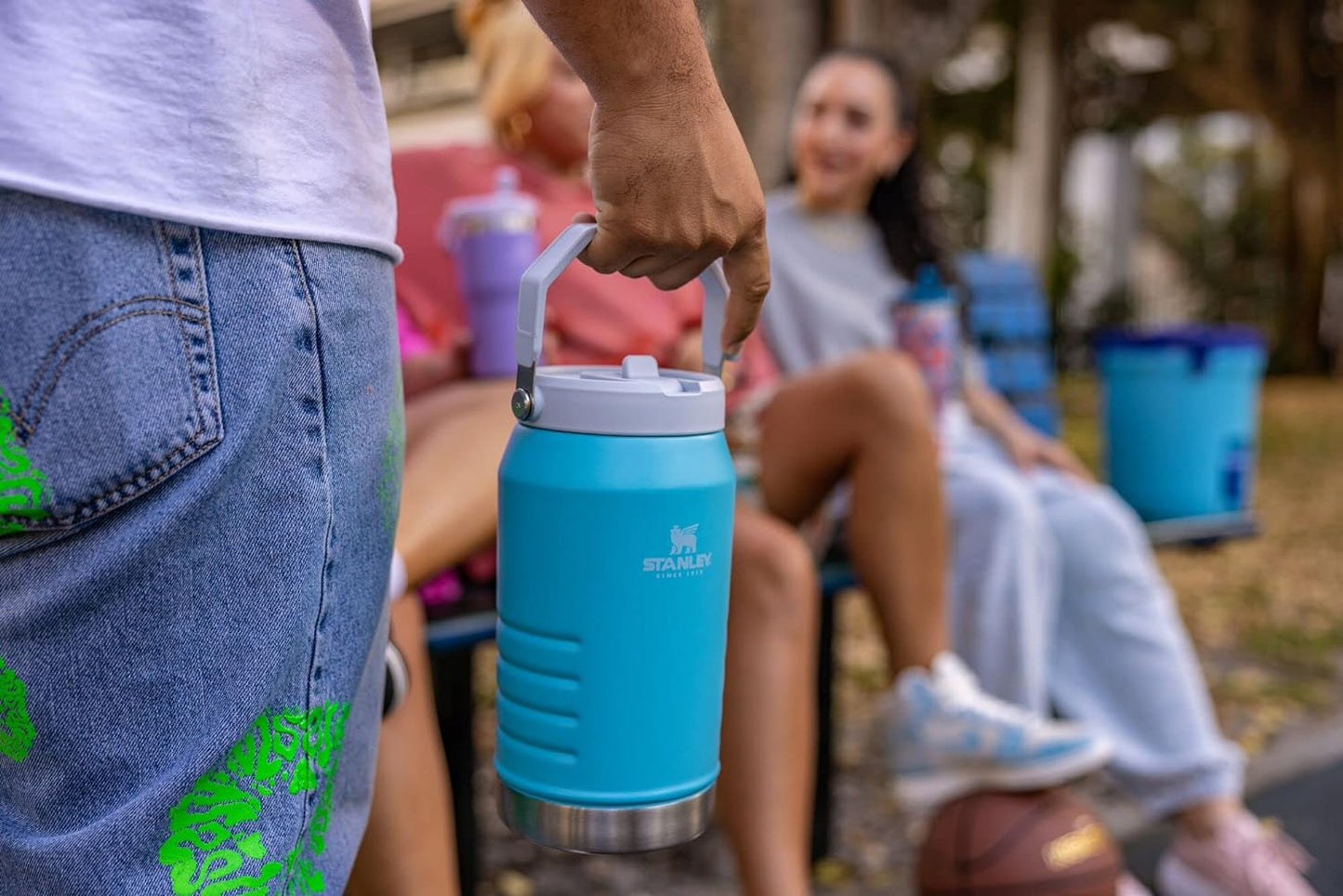 Stanley IceFlow Stainless Steel Tumbler with Straw, Vacuum Insulated Water Bottle for Home, Office or Car, Reusable Cup with Straw Leakproof Flip