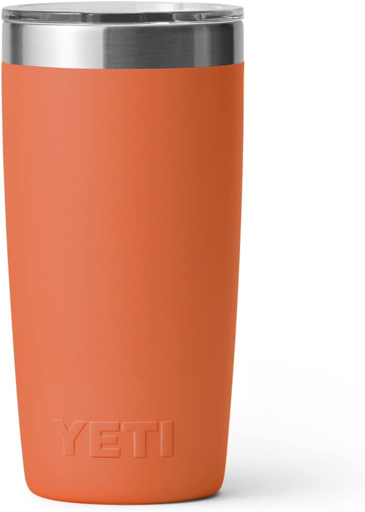 YETI Rambler 10 oz Tumbler, Stainless Steel, Vacuum Insulated with MagSlider Lid, White