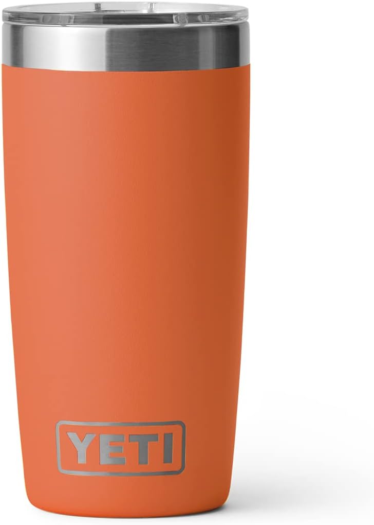 YETI Rambler 10 oz Tumbler, Stainless Steel, Vacuum Insulated with MagSlider Lid, White