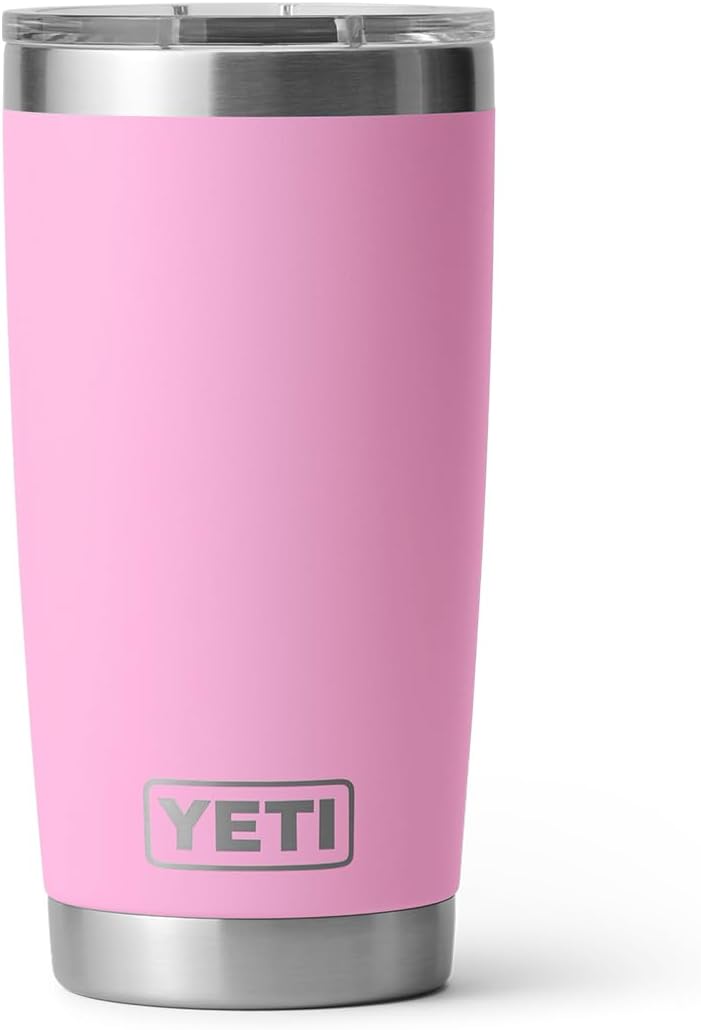 YETI Rambler 20 oz Stainless Steel Vacuum Insulated Tumbler w/MagSlider Lid