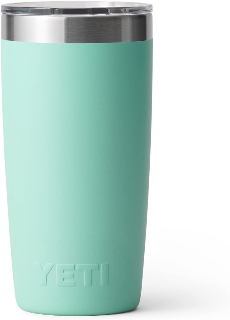 YETI Rambler 10 oz Tumbler, Stainless Steel, Vacuum Insulated with MagSlider Lid, White