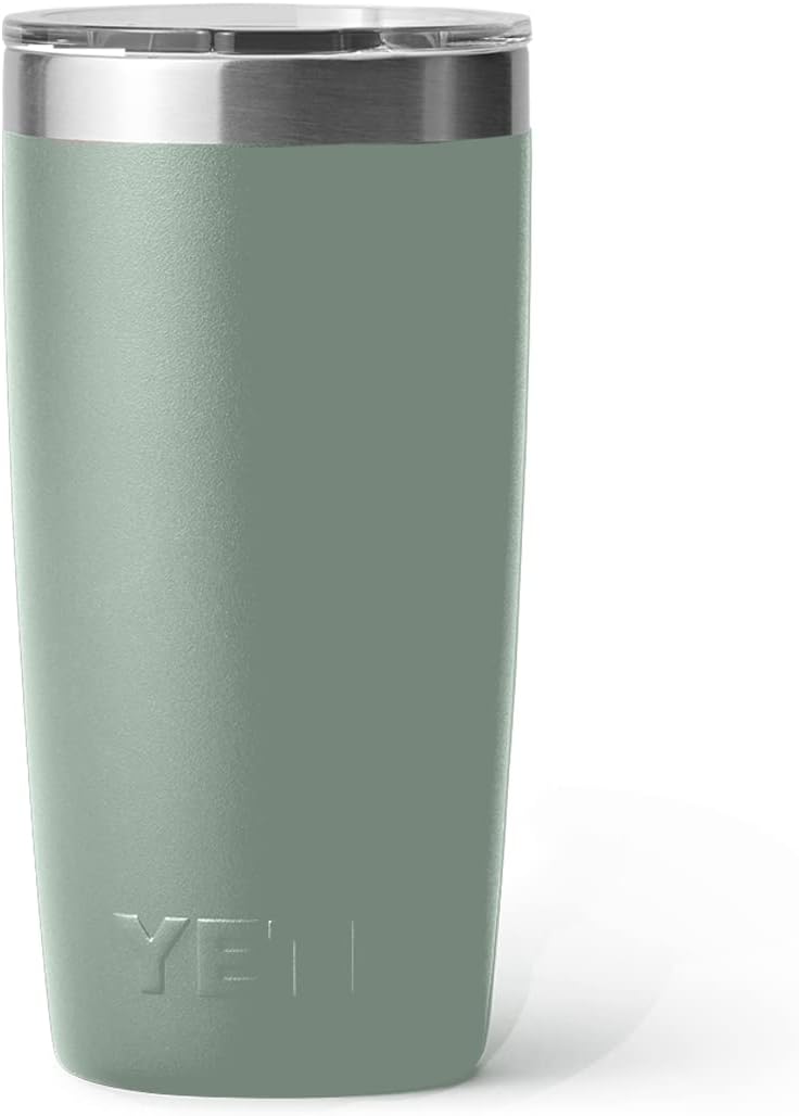 YETI Rambler 10 oz Tumbler, Stainless Steel, Vacuum Insulated with MagSlider Lid, White