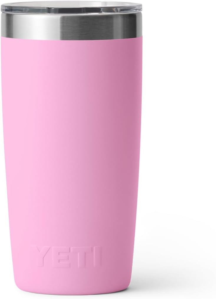 YETI Rambler 10 oz Tumbler, Stainless Steel, Vacuum Insulated with MagSlider Lid, White