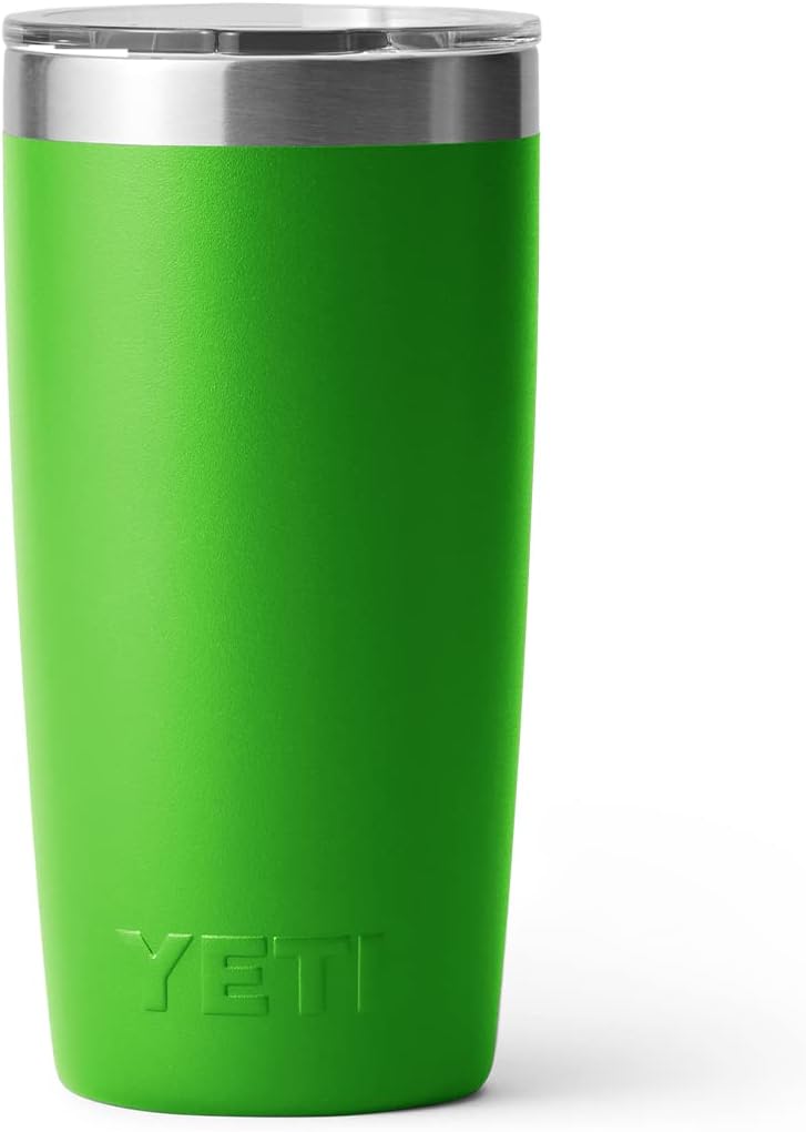 YETI Rambler 10 oz Tumbler, Stainless Steel, Vacuum Insulated with MagSlider Lid, White