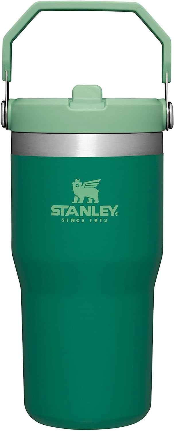 Stanley IceFlow Stainless Steel Tumbler with Straw, Vacuum Insulated Water Bottle for Home, Office or Car, Reusable Cup with Straw Leakproof Flip