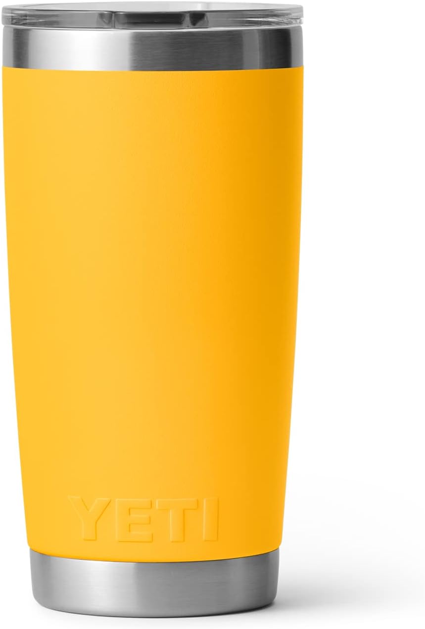 YETI Rambler 20 oz Stainless Steel Vacuum Insulated Tumbler w/MagSlider Lid