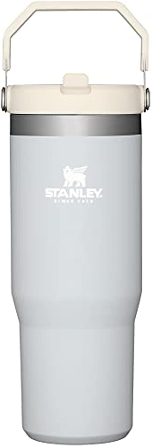 Stanley IceFlow Stainless Steel Tumbler with Straw, Vacuum Insulated Water Bottle for Home, Office or Car, Reusable Cup with Straw Leakproof Flip