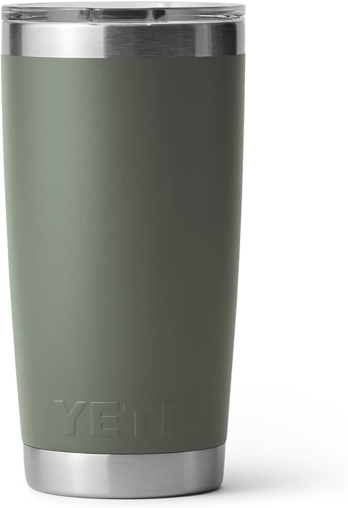 YETI Rambler 20 oz Stainless Steel Vacuum Insulated Tumbler w/MagSlider Lid