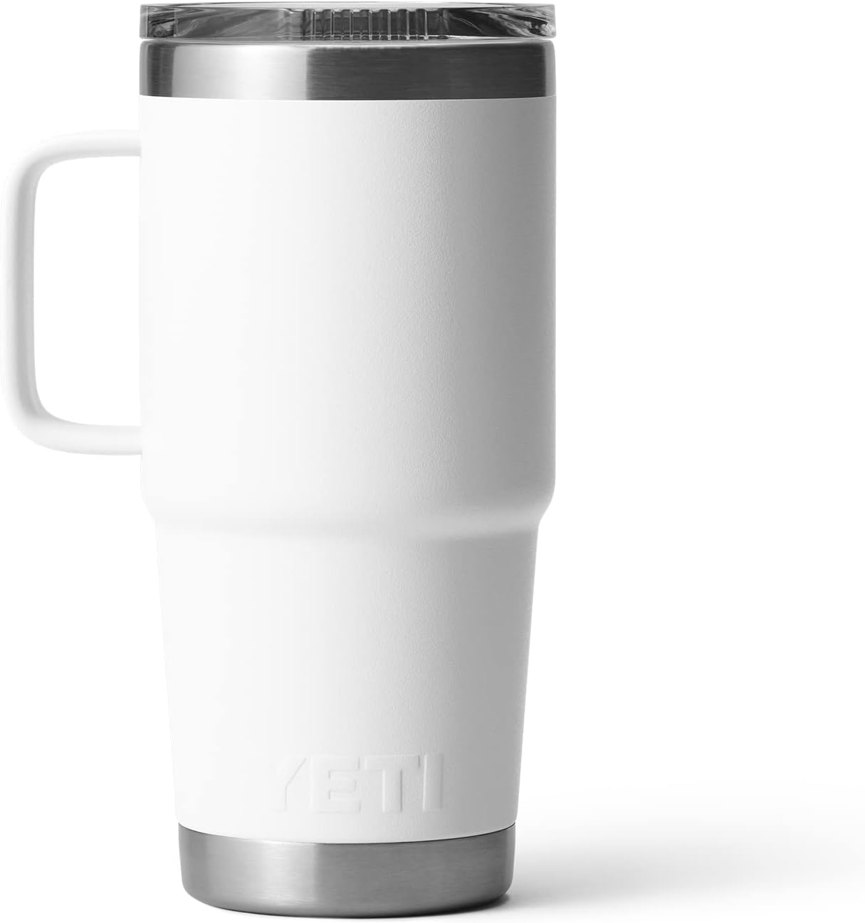 YETI Rambler 20 oz Travel Mug, Stainless Steel, Vacuum Insulated with Stronghold Lid