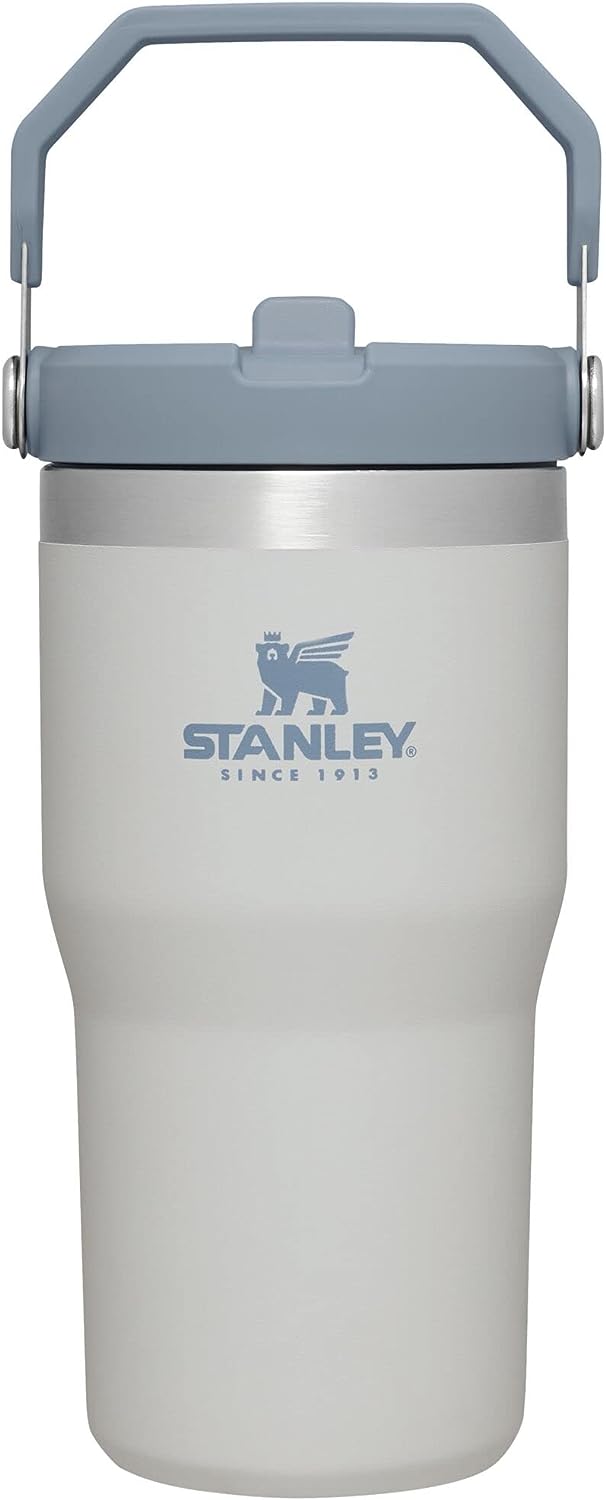 Stanley IceFlow Stainless Steel Tumbler with Straw, Vacuum Insulated Water Bottle for Home, Office or Car, Reusable Cup with Straw Leakproof Flip