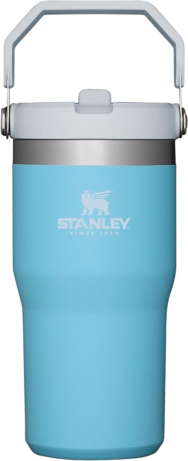 Stanley IceFlow Stainless Steel Tumbler with Straw, Vacuum Insulated Water Bottle for Home, Office or Car, Reusable Cup with Straw Leakproof Flip