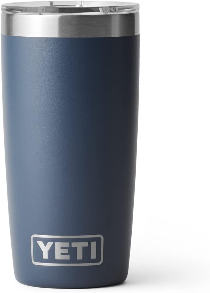 YETI Rambler 10 oz Tumbler, Stainless Steel, Vacuum Insulated with MagSlider Lid, White