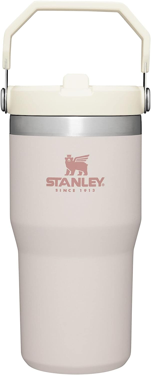 Stanley IceFlow Stainless Steel Tumbler with Straw, Vacuum Insulated Water Bottle for Home, Office or Car, Reusable Cup with Straw Leakproof Flip