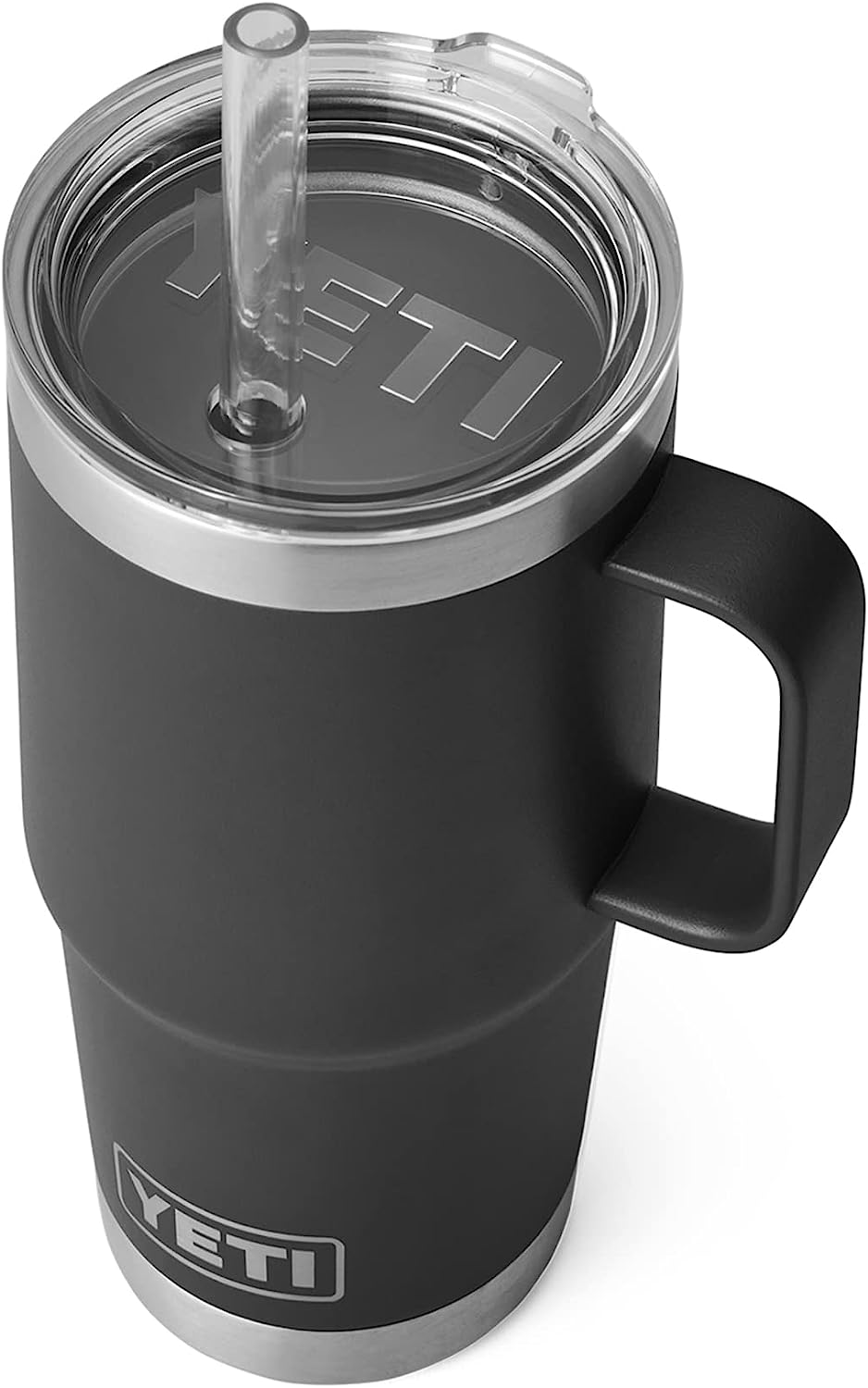 YETI Rambler 42 oz Straw Mug, Vacuum Insulated, Stainless Steel, White