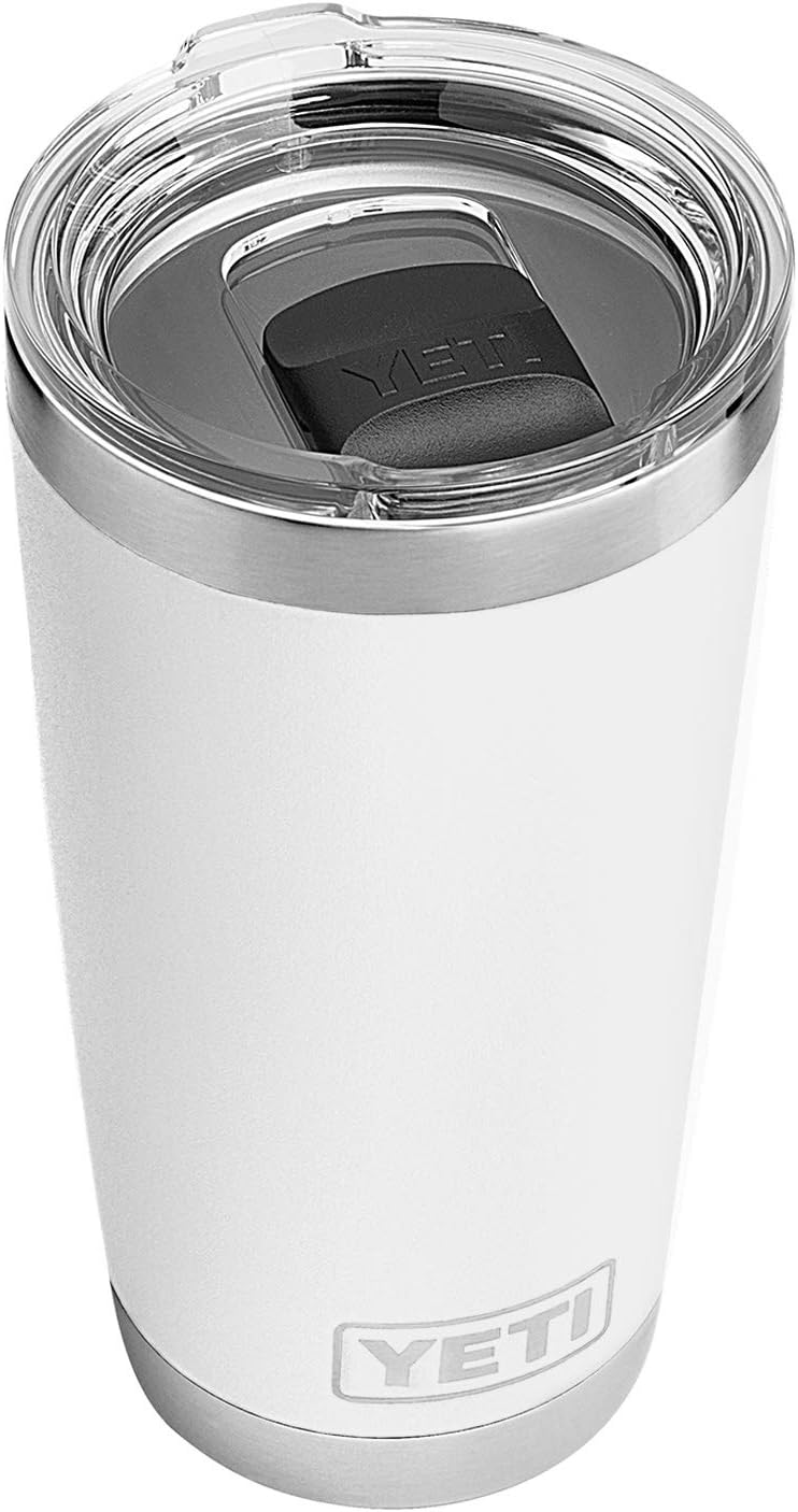 YETI Rambler 20 oz Stainless Steel Vacuum Insulated Tumbler w/MagSlider Lid