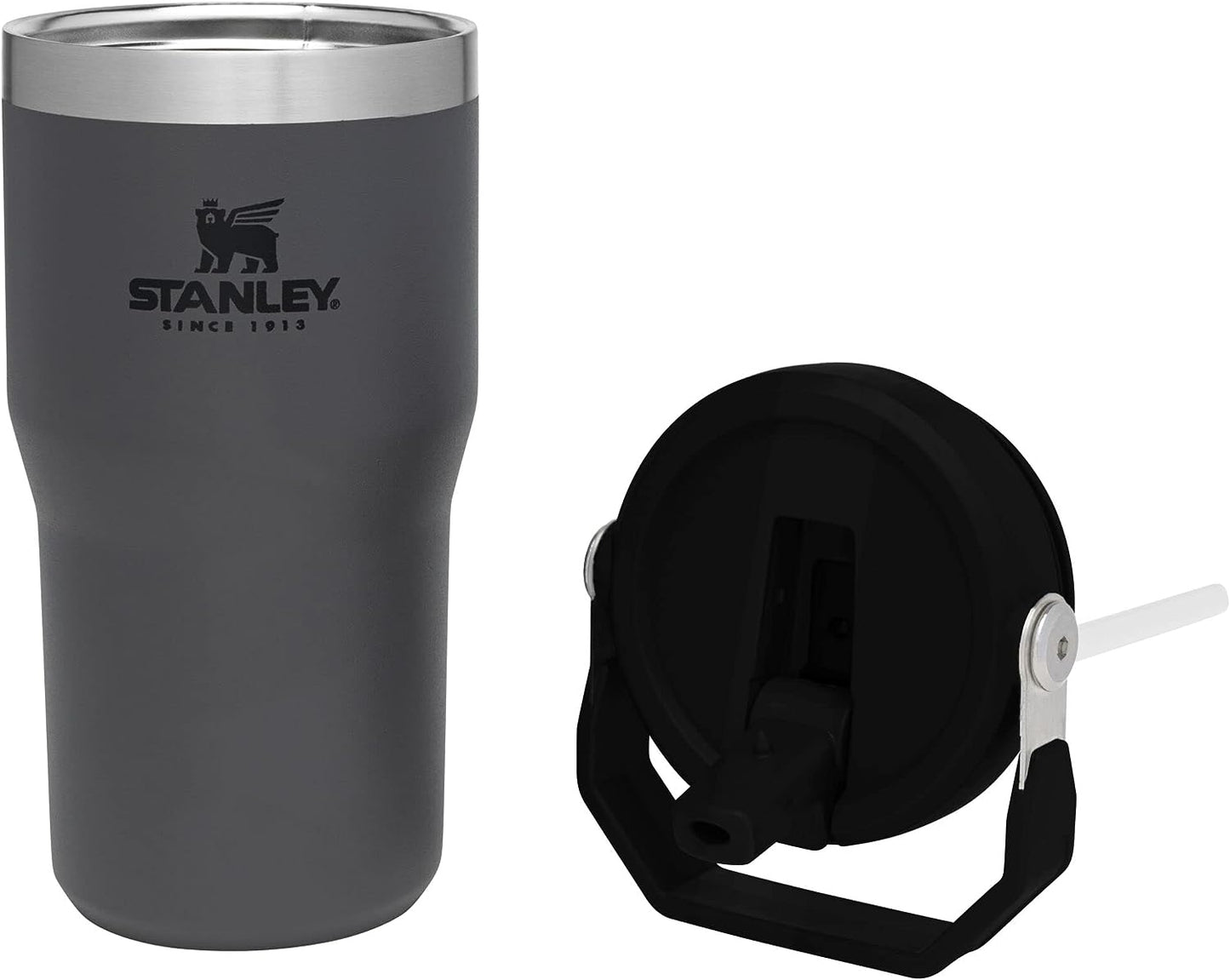 Stanley IceFlow Stainless Steel Tumbler with Straw, Vacuum Insulated Water Bottle for Home, Office or Car, Reusable Cup with Straw Leakproof Flip