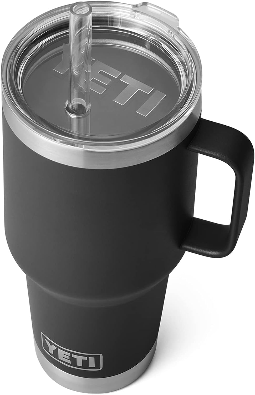 YETI Rambler 42 oz Straw Mug, Vacuum Insulated, Stainless Steel, White