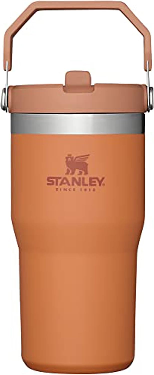 Stanley IceFlow Stainless Steel Tumbler with Straw, Vacuum Insulated Water Bottle for Home, Office or Car, Reusable Cup with Straw Leakproof Flip