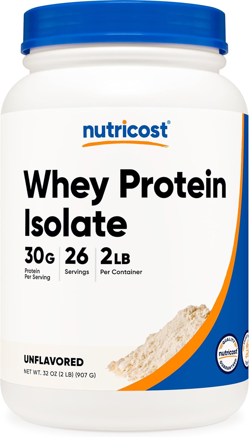 Nutricost Whey Protein Isolate Powder (Milk Chocolate) 5LBS