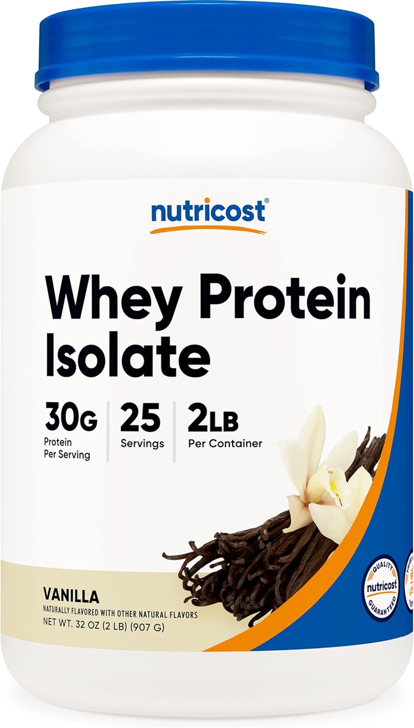 Nutricost Whey Protein Isolate Powder (Milk Chocolate) 5LBS