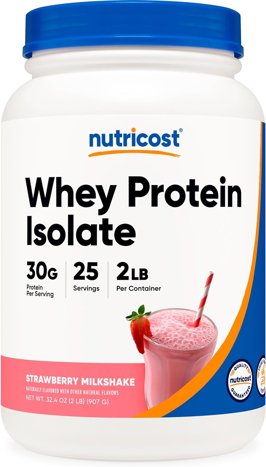 Nutricost Whey Protein Isolate Powder (Milk Chocolate) 5LBS