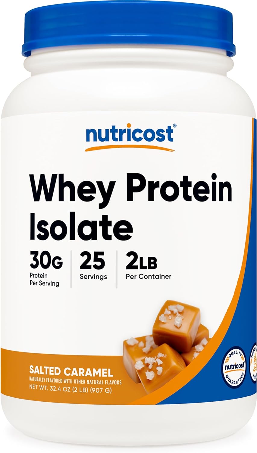 Nutricost Whey Protein Isolate Powder (Milk Chocolate) 5LBS