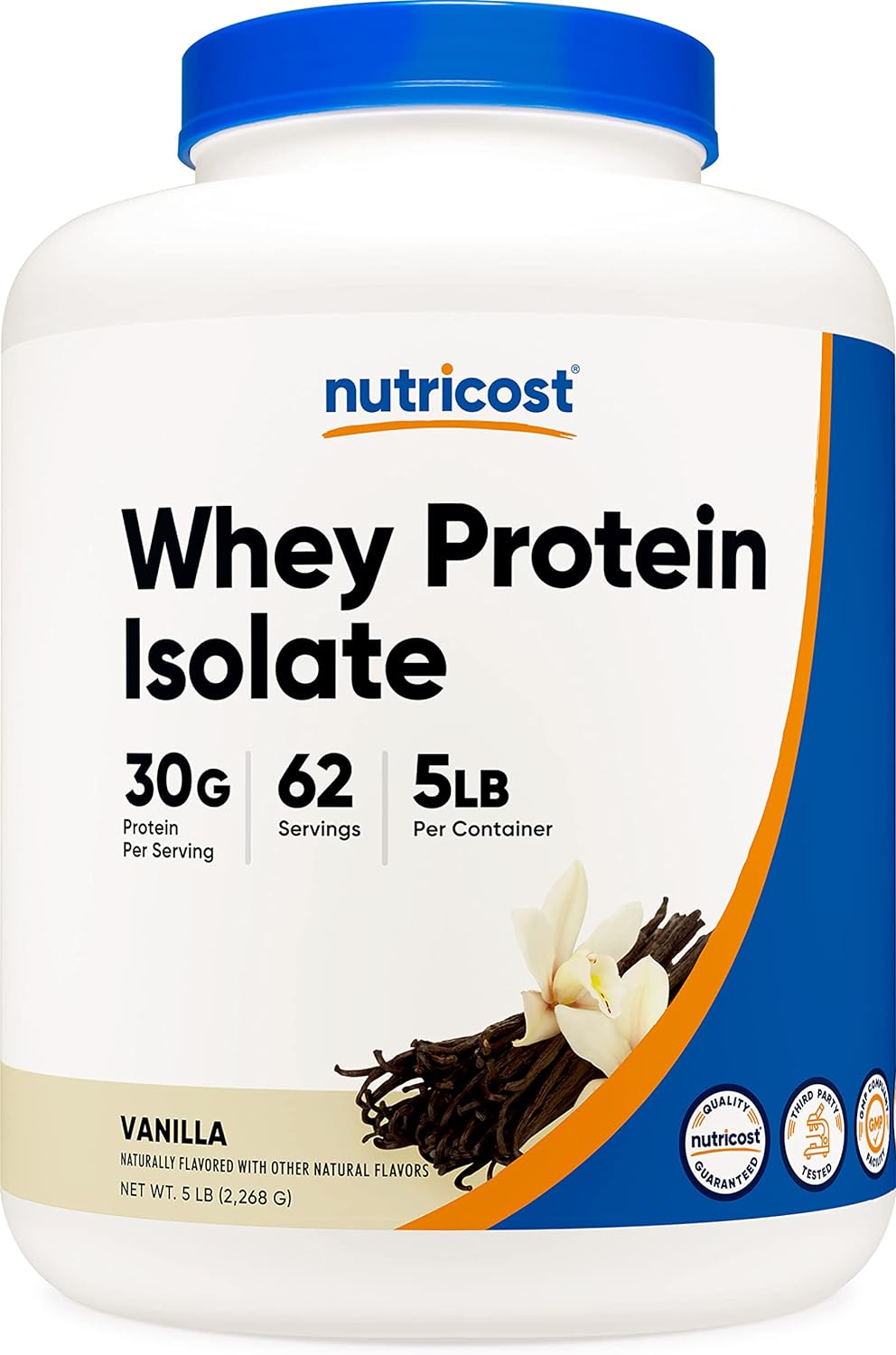 Nutricost Whey Protein Isolate Powder (Milk Chocolate) 5LBS