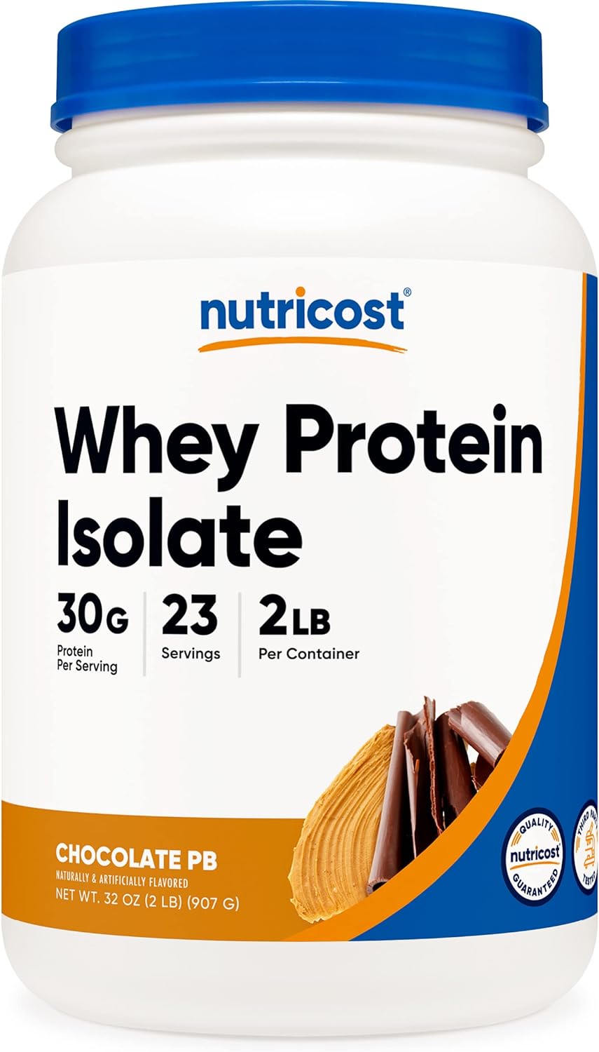 Nutricost Whey Protein Isolate Powder (Milk Chocolate) 5LBS