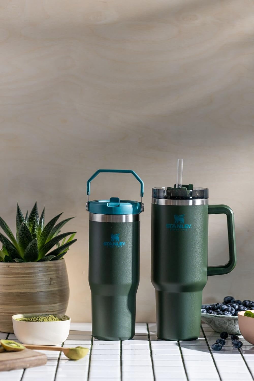 Stanley IceFlow Stainless Steel Tumbler with Straw, Vacuum Insulated Water Bottle for Home, Office or Car, Reusable Cup with Straw Leakproof Flip