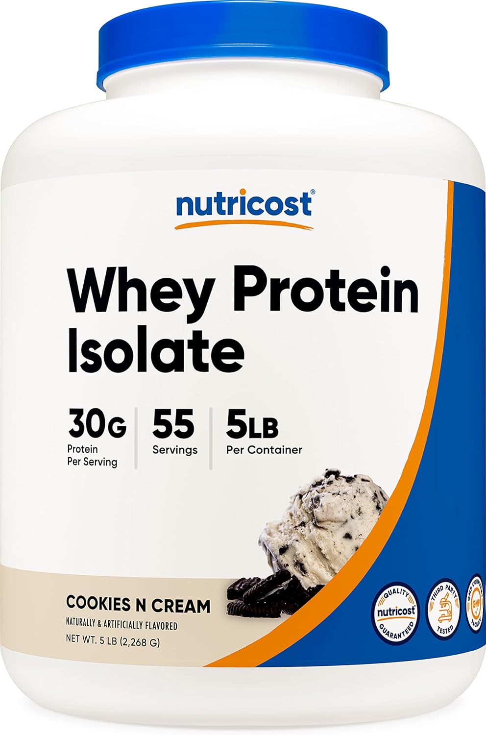 Nutricost Whey Protein Isolate Powder (Milk Chocolate) 5LBS