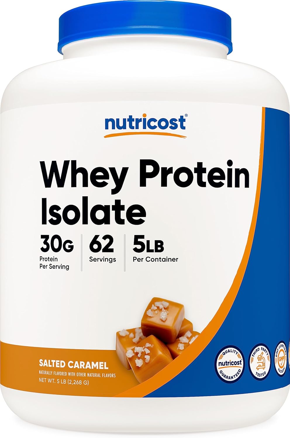 Nutricost Whey Protein Isolate Powder (Milk Chocolate) 5LBS